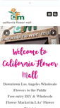 Mobile Screenshot of californiaflowermall.com